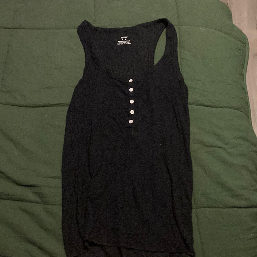 Black Aerie medium black tank top